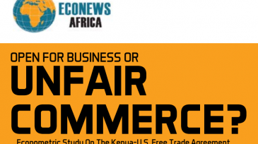 Econometric Study On The Kenya-u.s. Free Trade Agreement